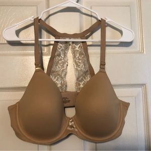 Soma 38D beige embrace racerback bra